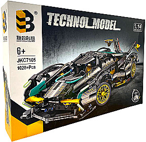 Konstruktorius - Lamborghini. Technolmodel, 1028+ detalių