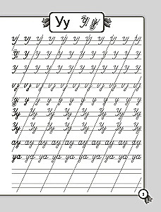 Improving Handwriting. Cursive Writing for Primary School. Russian Language
