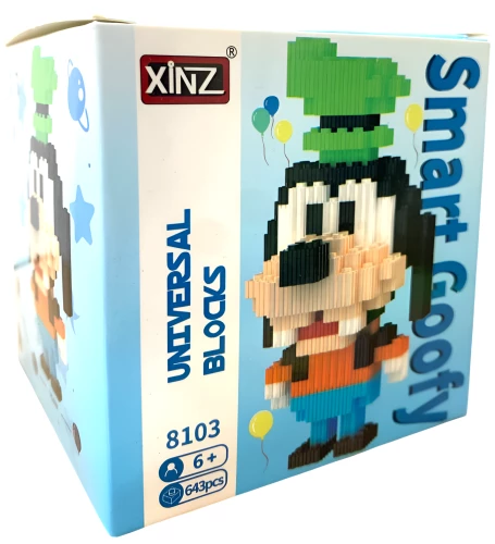Konstruktorius - Xinz. Smart Goofy, 643 detalės