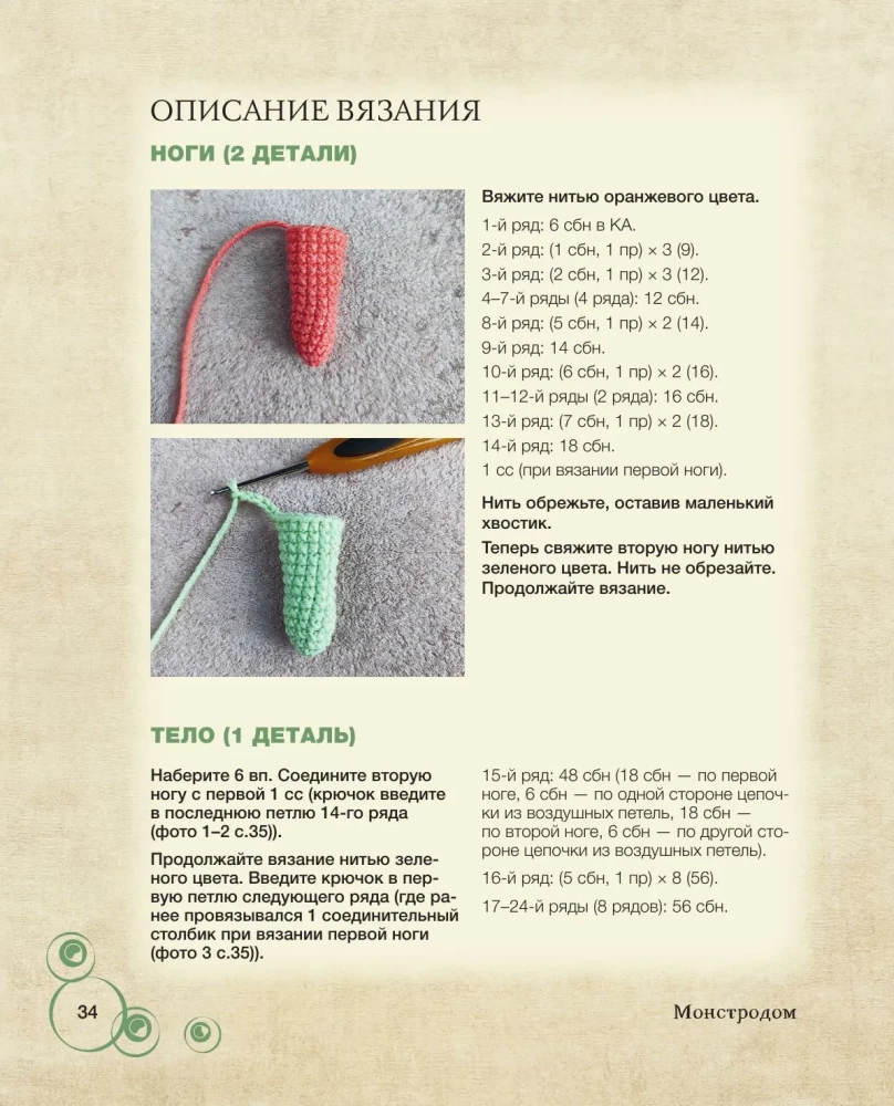 Crochet Monsters. 7 Master Classes