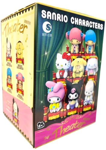 Kolekcinė figūrėlė-nustebinimas - Sanrio. Šeimos teatras