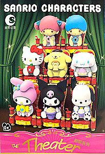 Kolekcinė figūrėlė-nustebinimas - Sanrio. Šeimos teatras