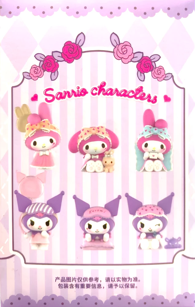 Kolekcinė figūrėlė-siurprizas - Sanrio. Sweetheart in Pajamas