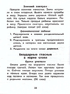 The Best Dictations and Grammar Exercises in Russian Language of Increased Complexity. Grade 1