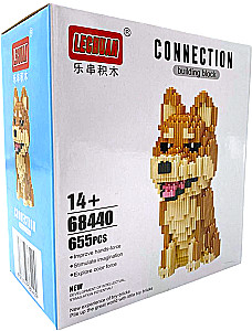 Constructor - Lechuan. Shiba Inu, 655 pieces
