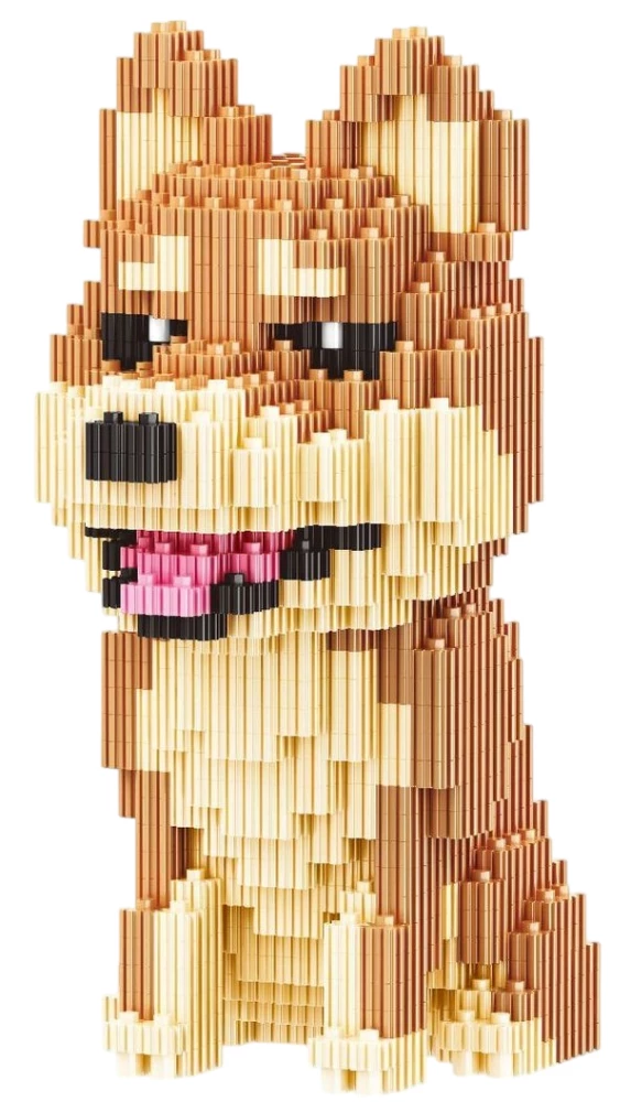 Constructor - Lechuan. Shiba Inu, 655 pieces