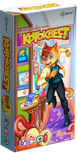 Настольная игра - Эврикус. Котоквест