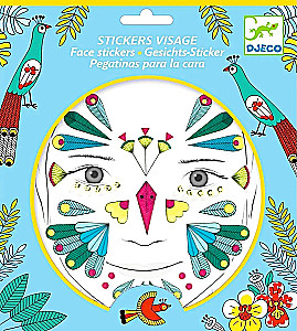 Face Sticker Set - Bird