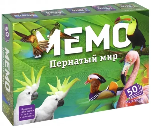 Gra planszowa - Memo. Skrzydlaty świat