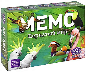 Board Game - Memo. Feathered World