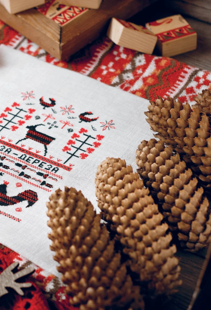 Embroidery in Slavic Style