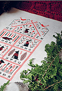 Embroidery in Slavic Style