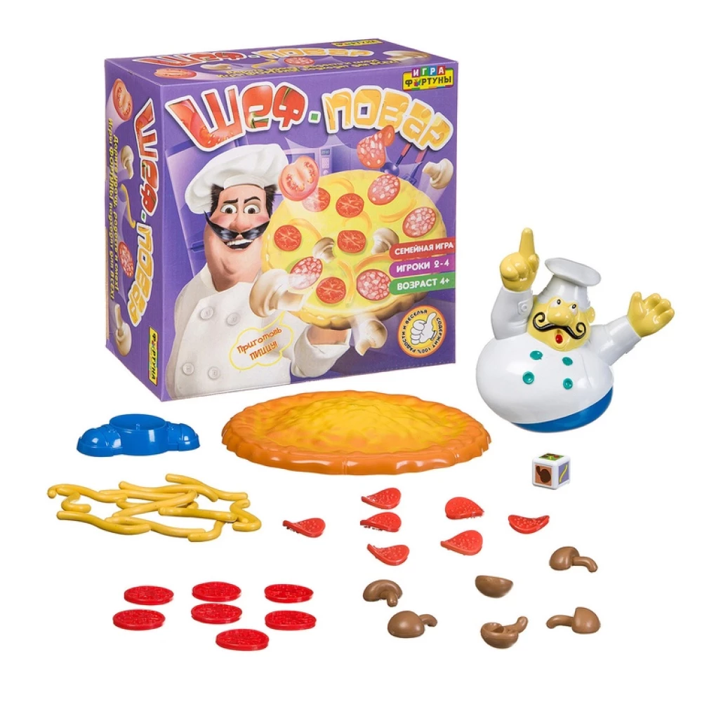 Familienbrettspiel - Chefkoch