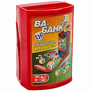 Настольная семейная игра - Ва-Банк (игра в кости)
