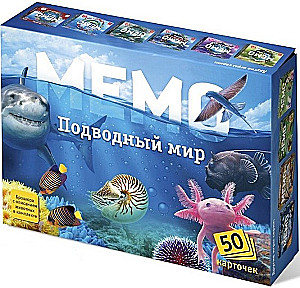 Board game - Memo. Underwater World