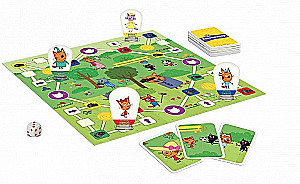 Brettspiel - Drei Katzen. Fotomeisterwerk