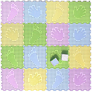 Modular Rug Set - Twister