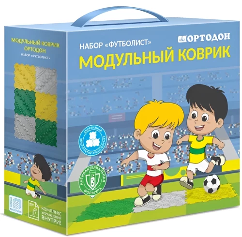 Modular Mat - Soccer Player Set, 6 Puzzles
