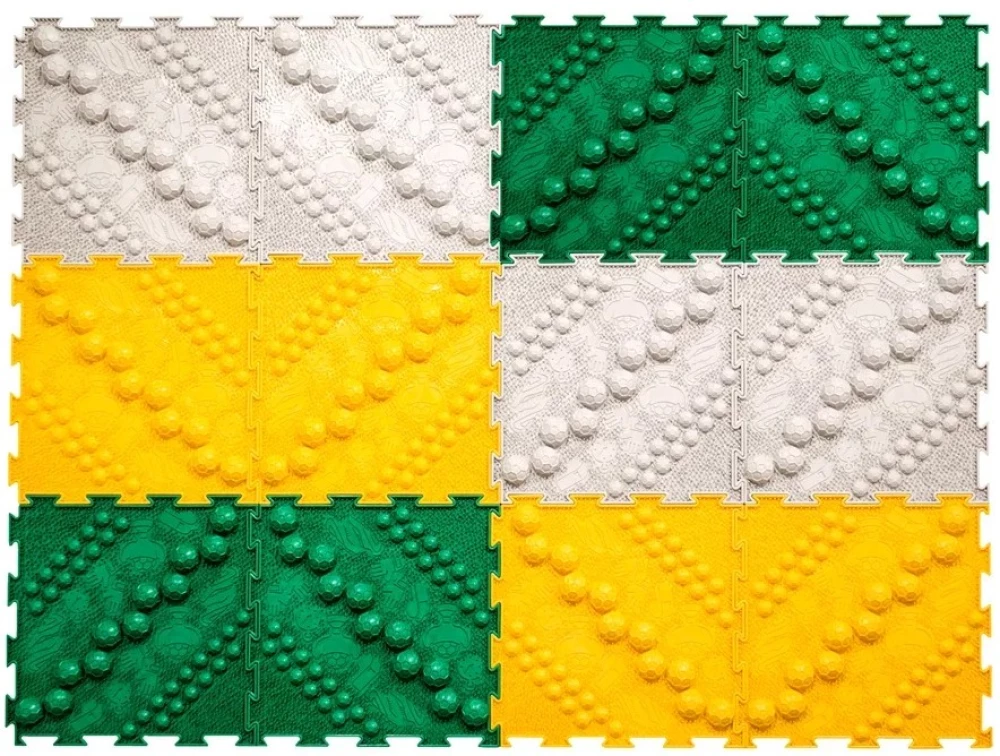 Modular Mat - Soccer Player Set, 6 Puzzles