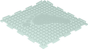 Modular Mat - Set No. 1. Universal, pastel colors, 8 puzzles