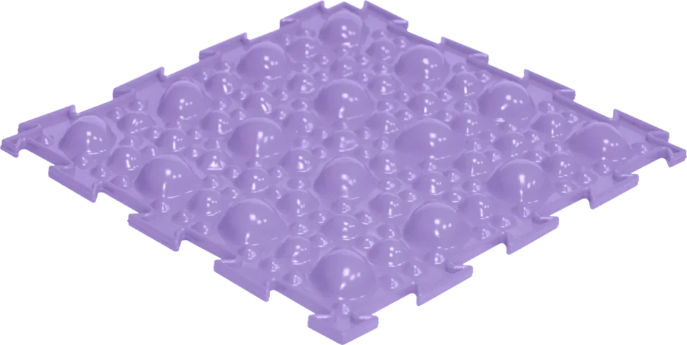 Modular Mat - Set No. 1. Universal, pastel colors, 8 puzzles