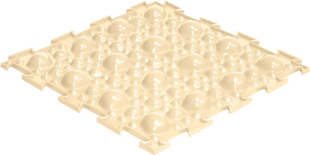 Modular Mat - Set No. 1. Universal, pastel colors, 8 puzzles