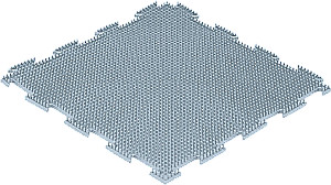 Modular Mat - Set No. 1. Universal, pastel colors, 8 puzzles