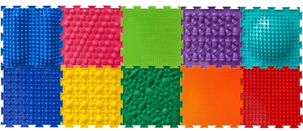 Modular Mat - Set No. 10. Assorted, 10 Puzzles