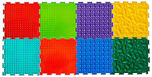Modulaarne vaip - Komplekt nr 2. Väike, 8 puslet