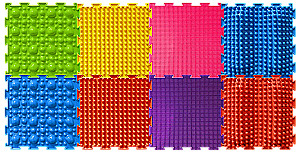 Modular Mat - Set No. 3. Pro, 8 Puzzles