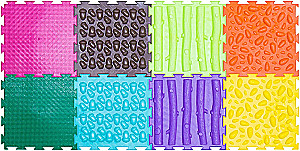 Modular Mat - Set No. 8. Forest Path, 8 Puzzles