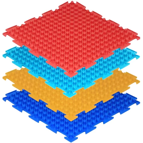 Modular mat - Spikes (soft), 8 puzzles