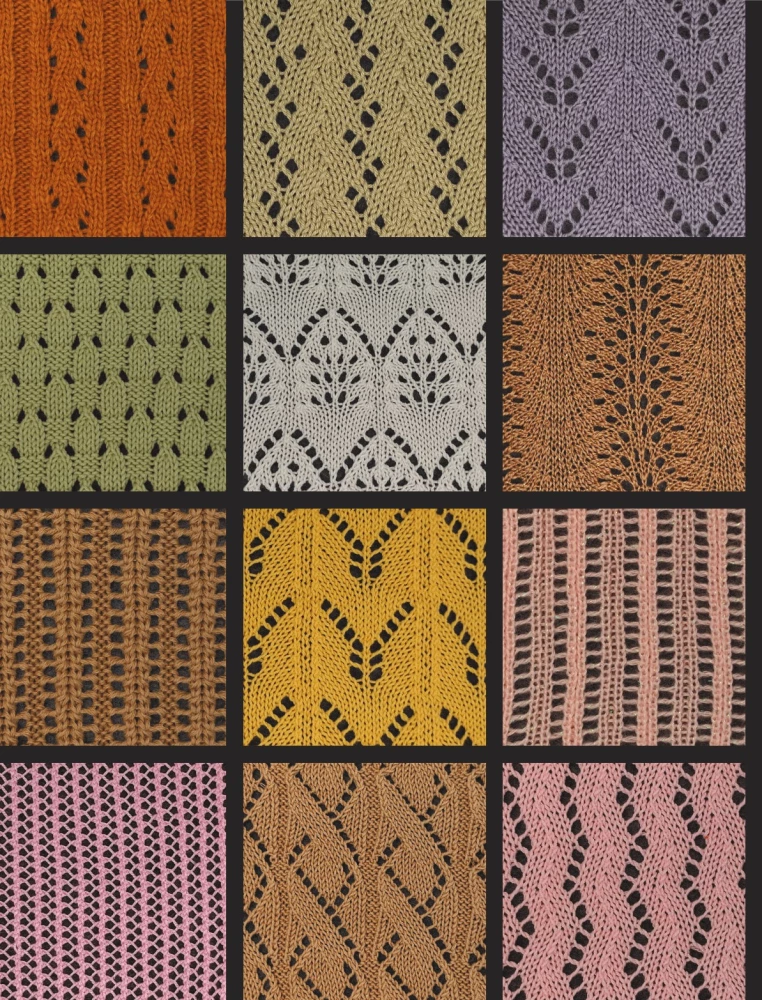 120 Patterns for Machine Knitting. Encyclopedia of Designs with Schemes, Principles of Construction and Ready Solutions for Manual Decking