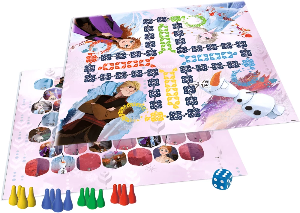 Board Game - Frozen II. Ludo. Snakes&Ladders