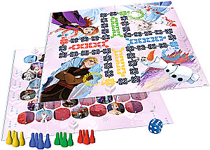 Board Game - Frozen II. Ludo. Snakes&Ladders