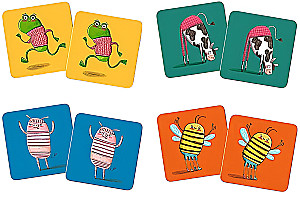 Board Game - Memo Classic Plus. Sounds and Movements