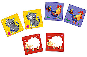Board Game - Memos maxi. Domestic Animals