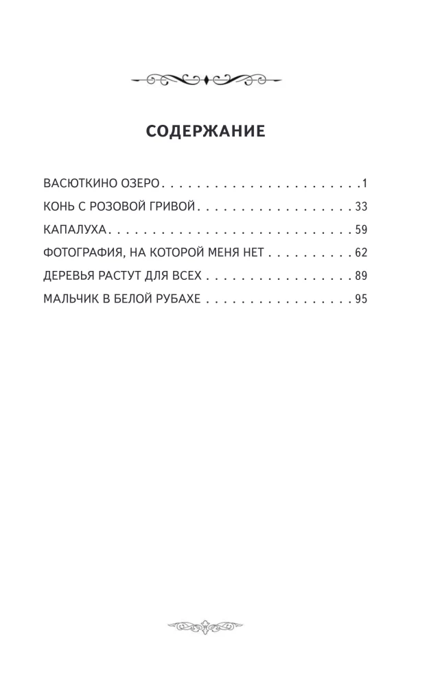 Wasyutkins See. Erzählungen