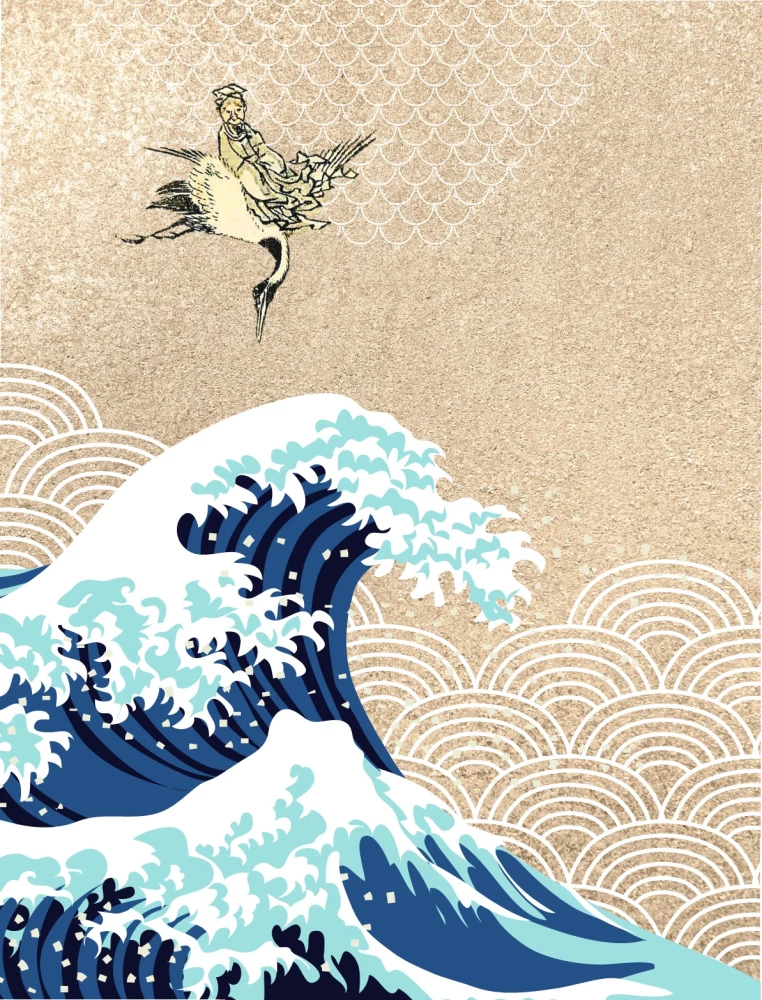 Hokusai manga. Jumalad ja inimesed