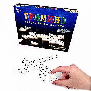 Игра Тримино (треугольное домино)