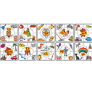 Развивающая игра - Слоги