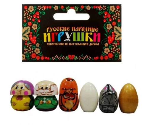 Finger Puppet Theater Chicken Ryaba 6 pcs