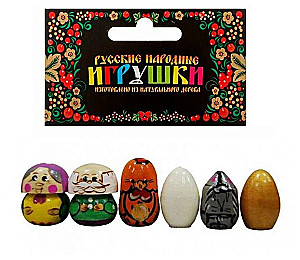 Finger Puppet Theater Chicken Ryaba 6 pcs