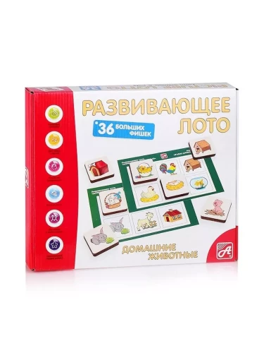 Educational Lotto - Domestic Animals