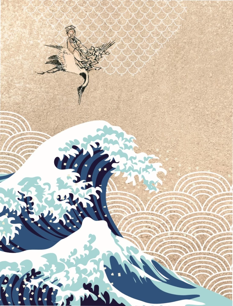 Manga Hokusai. Natur