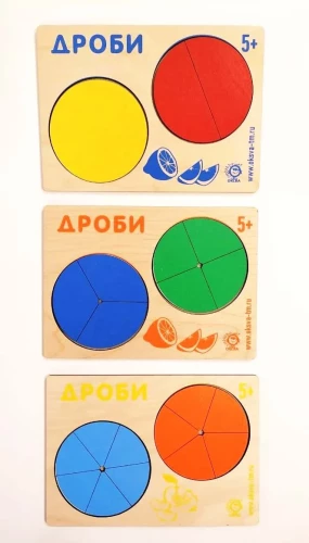 Игры Никитина - Дроби. 1 категория