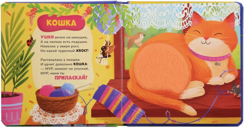 Zwierzęta. Książka dotykowa z wierszami