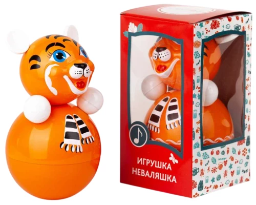 Игрушка-неваляшка - Тигренок