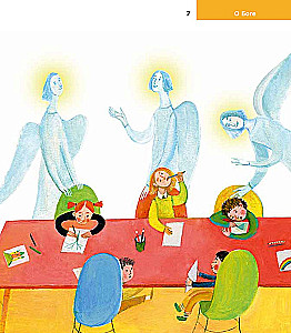 Kindern über das Christentum. Über Gott
