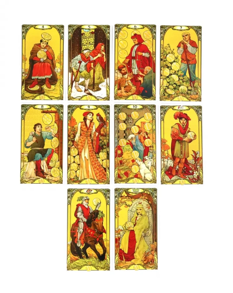 Tarot - Golden Art Nouveau
